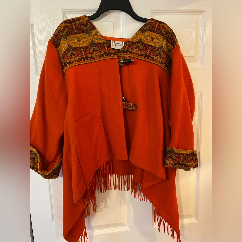 Renee Bolden Original Orange Coat- XL